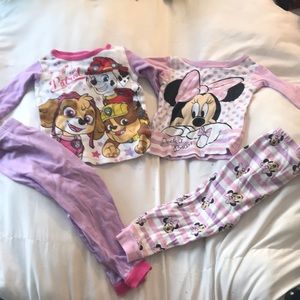 Bundle 2 sets of pajamas 18 MO
